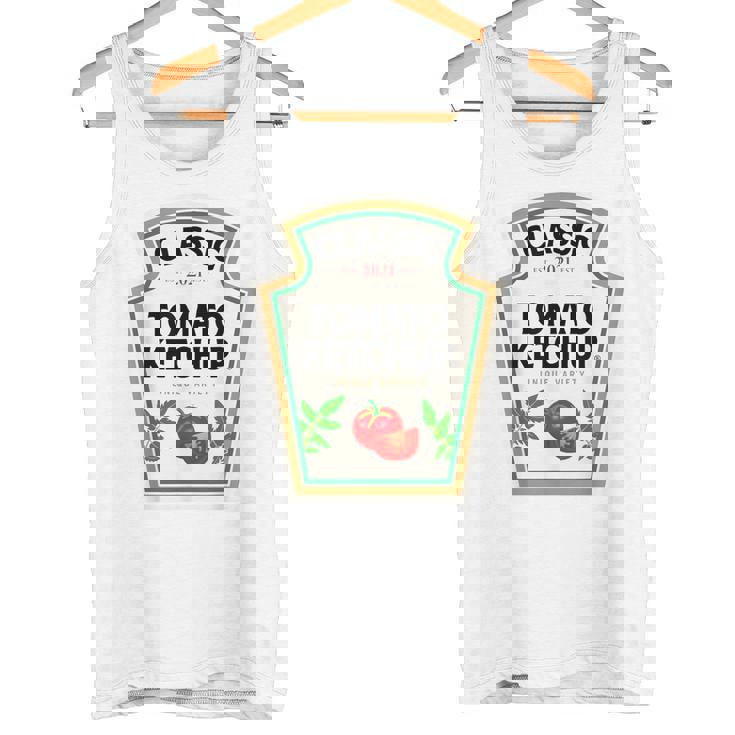 Ketchup ハロウィンコスチューム トマトマッチング ハロウィンケチャップ タンクトップ