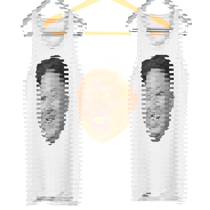 Kim Jong Un Big Face ロケットマン 北朝鮮パロディ タンクトップ