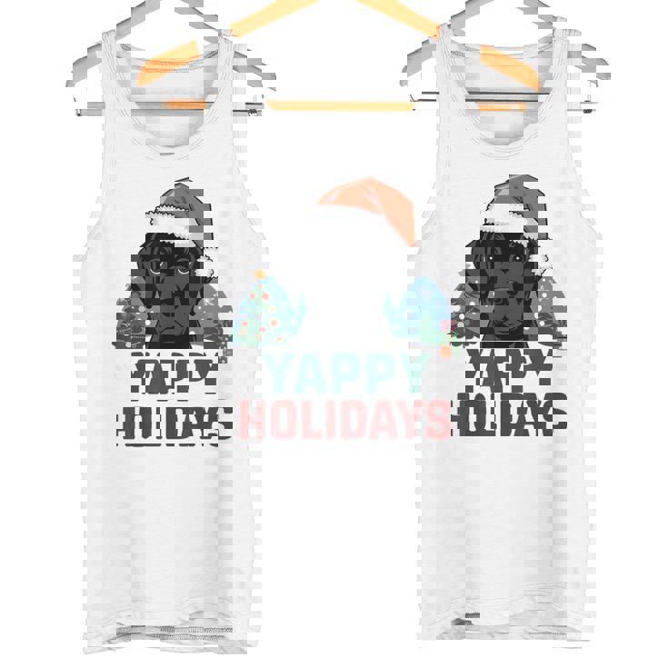 Lab クリスマス ラブラドールレトリバー Yappy Holidays Dog タンクトップ