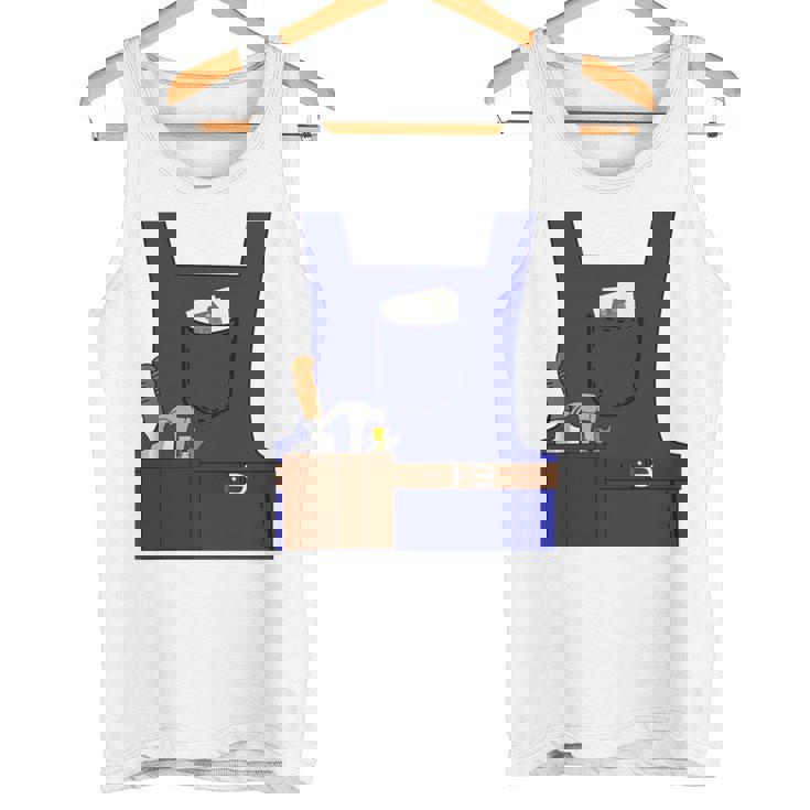 Last Minute Mason ハロウィン 労働者 グループ コスチューム 長袖tシャツ タンクトップ