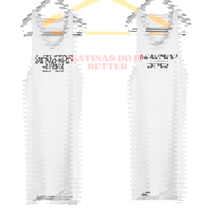 Latinas Do It Better Y2k Aesthetic タンクトップ