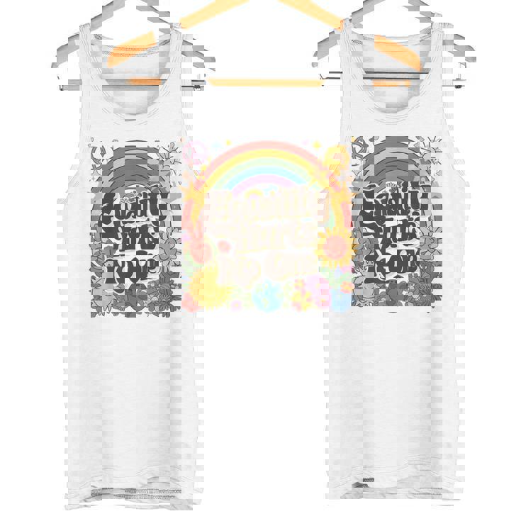 Lgbtqの平等は誰もプライドを傷つけない 人権 レインボープライド タンクトップ