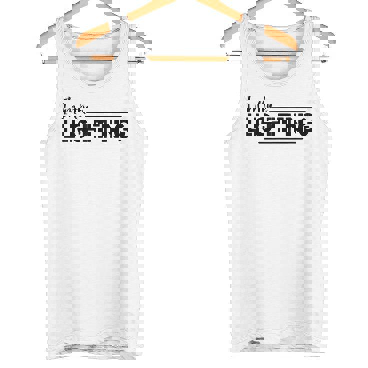 The Lightning The Thunder 面白いカップルマッチング タンクトップ