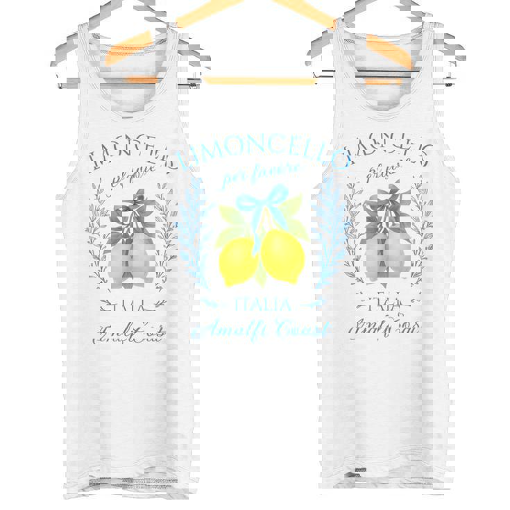 Limoncello Per Favore レモン 夏 イタリア タンクトップ
