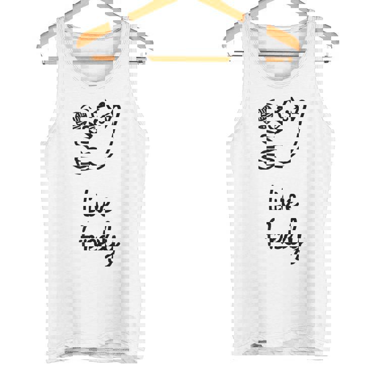 Live Freely タンクトップ