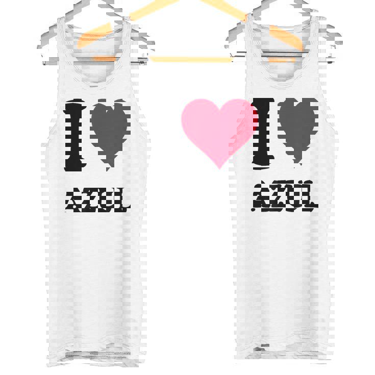 I Love Azul タンクトップ