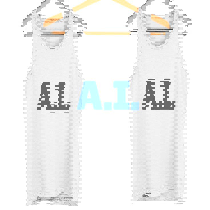I Love AI 人工知能 長袖tシャツ タンクトップ