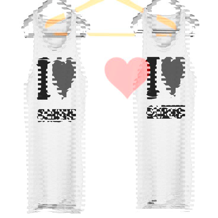 I Love Cairns タンクトップ