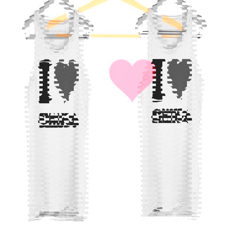 I Love Chika タンクトップ