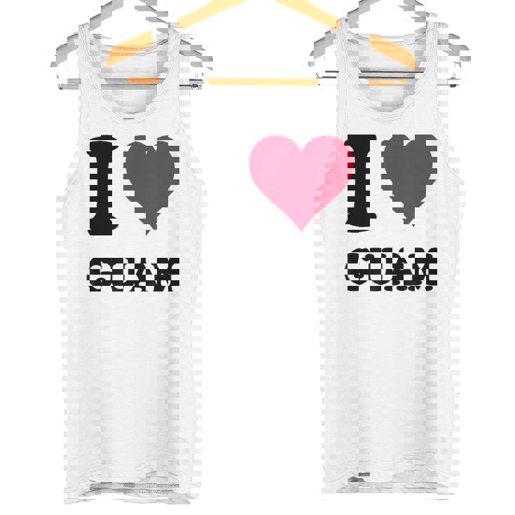 I Love Guam タンクトップ