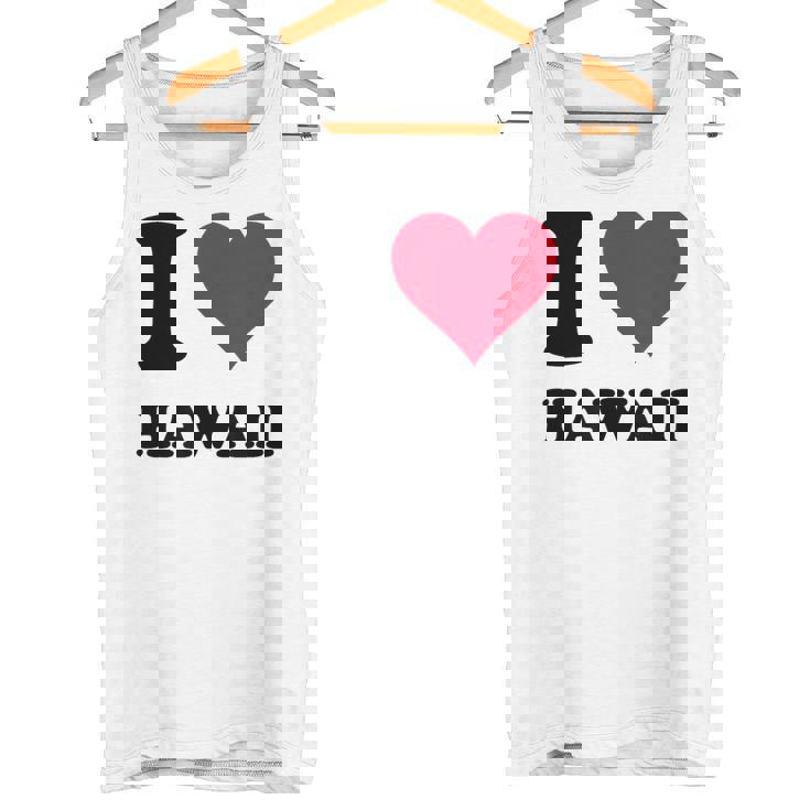 I Love Hawaii タンクトップ