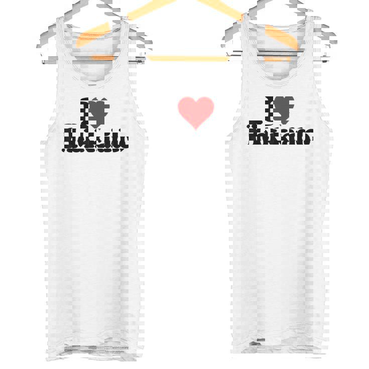 I Love Heart 北海道ジャパン タンクトップ