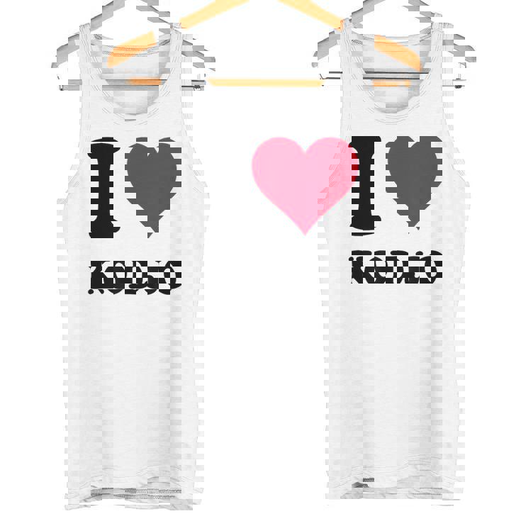 I Love Kodjo タンクトップ