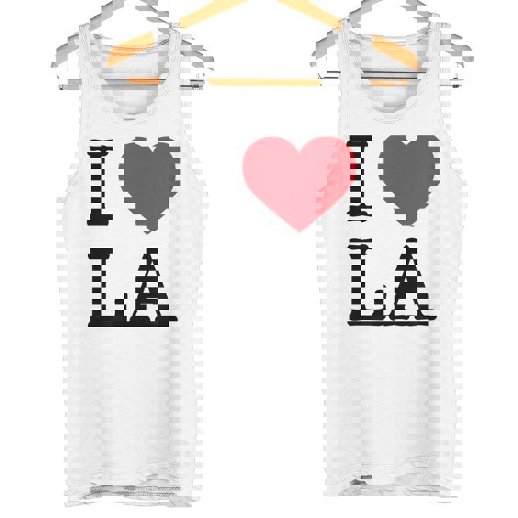 I Love La Top I Heart Los Angeles バケーションギフト タンクトップ