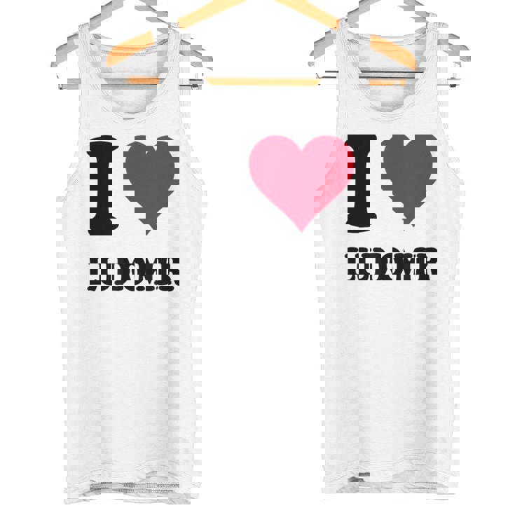 I Love Ludomir タンクトップ