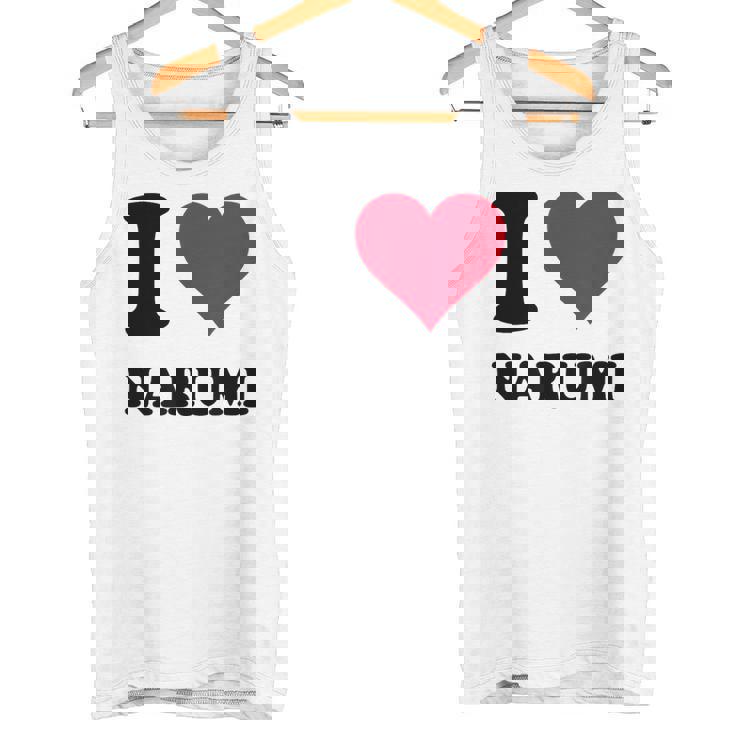 I Love Narumi タンクトップ