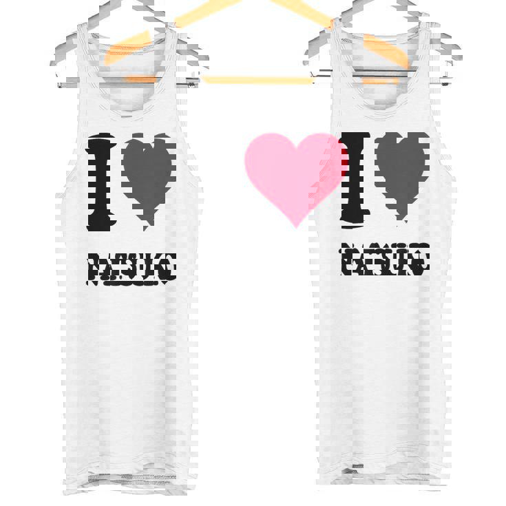 I Love Natsuko タンクトップ