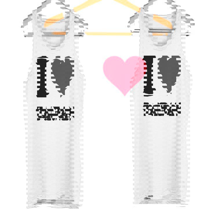 I Love Taiwan タンクトップ