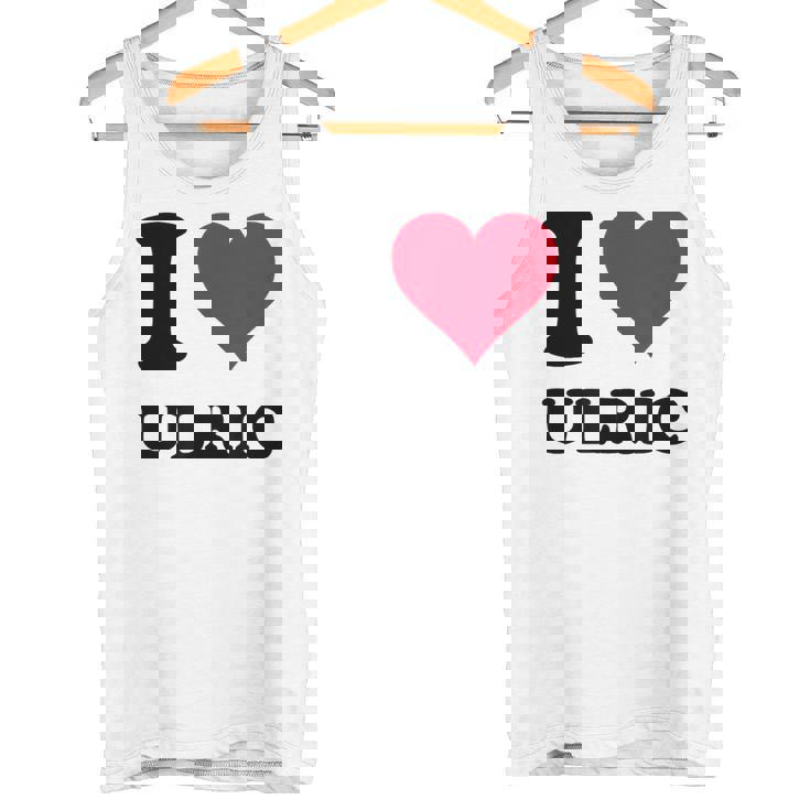 I Love Ulric タンクトップ