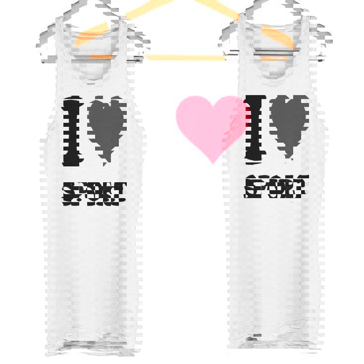 I Loveports タンクトップ