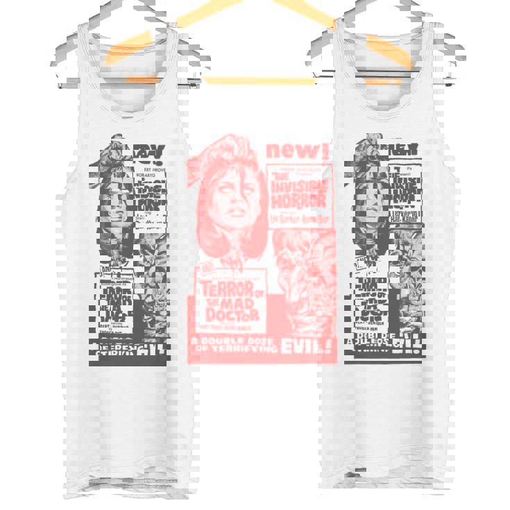 Mad Doctor Terror ハロウィンモンスターポスター ホラー映画 タンクトップ