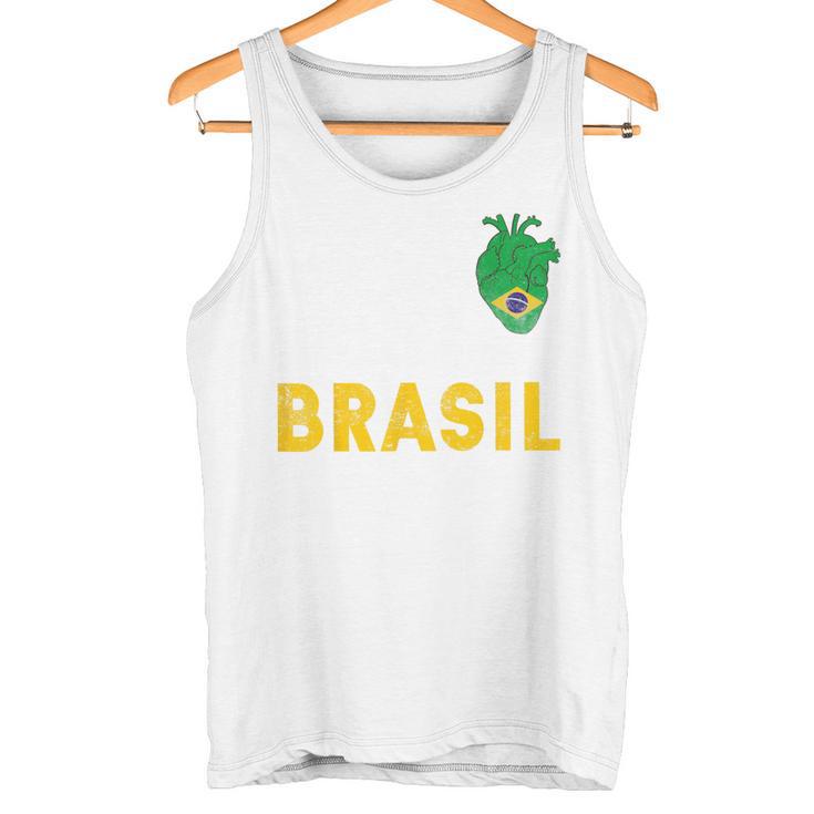 Maillot Brésil Football Brésil Drapeau Brésil Football Débardeur e