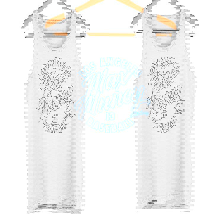 Max Muncy ロサンゼルス 野球 ヴィンテージ 筆記体 Mlbpa タンクトップ