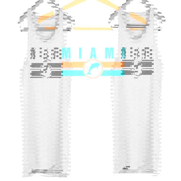 Mia マイアミ ローカルスタンダード Mia レトロ ドルフィン マイアミ Fl クラシック タンクトップ