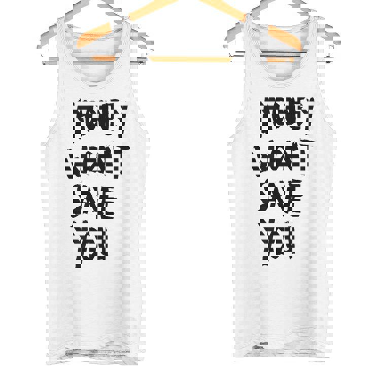 Money Will Notave You マネー 携帯電話ケース タンクトップ