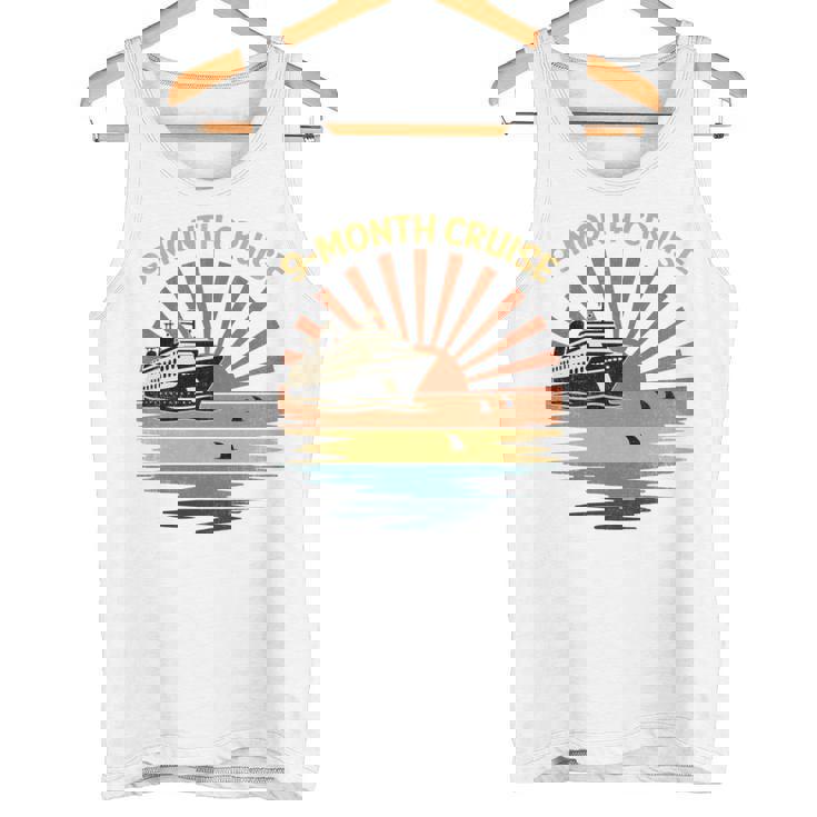 Nine Month Cruisehipunset Withharks In Ocean 長袖tシャツ タンクトップ