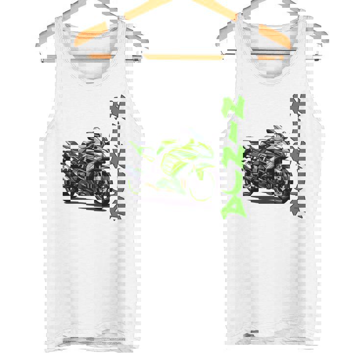 Ninjaオートバイスポーツバイク 長袖tシャツ タンクトップ