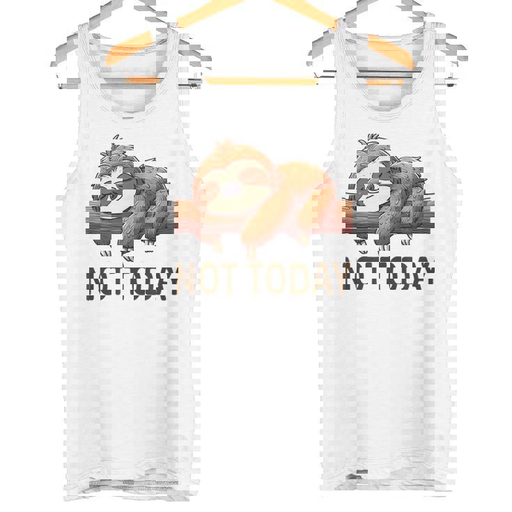 Not Todayloth 今日はナマケモノ タンクトップ