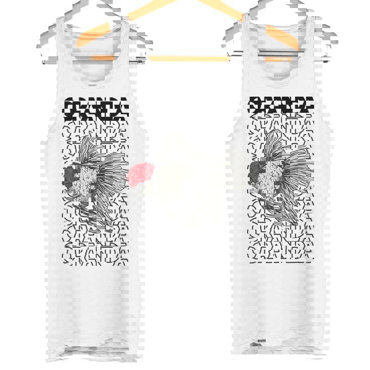 Oranda Goldfish 80年代スタイル ファンシー金魚オーナー タンクトップ