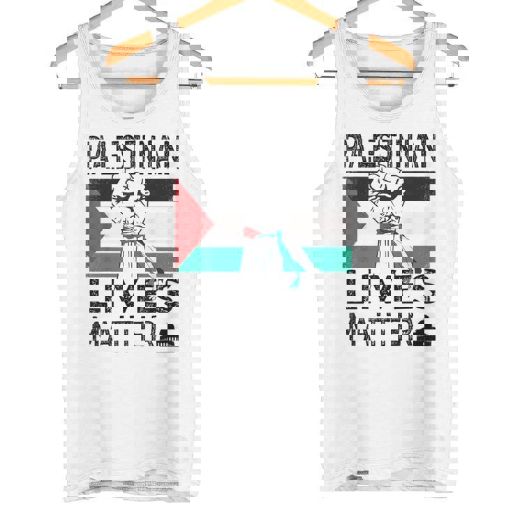 Palestinian Lives Matter タンクトップ