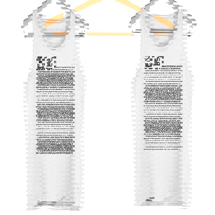 Pi 314 Pi 数字記号 数学 科学ギフト タンクトップ