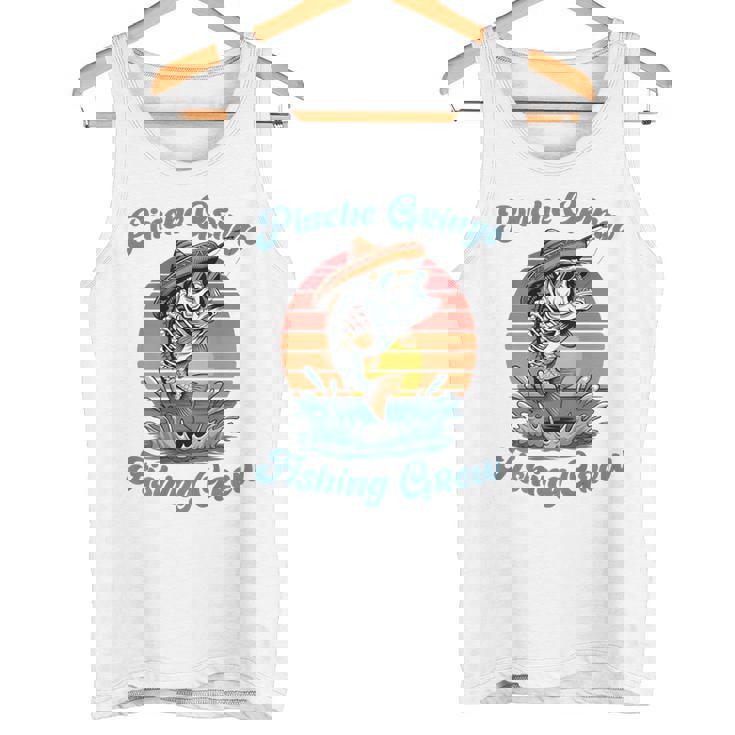 Pinche Gringo フィッシングクルー背面 メンズ、レディース向けアウトフィット タンクトップ