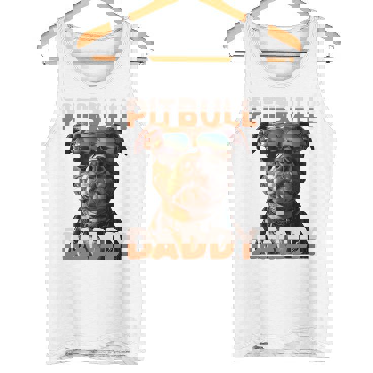 Pitbull Daddyピットブル・パパ・ヴァタータグ アメリカン・ピット・ブル・テリア・パパ 長袖tシャツ タンクトップ