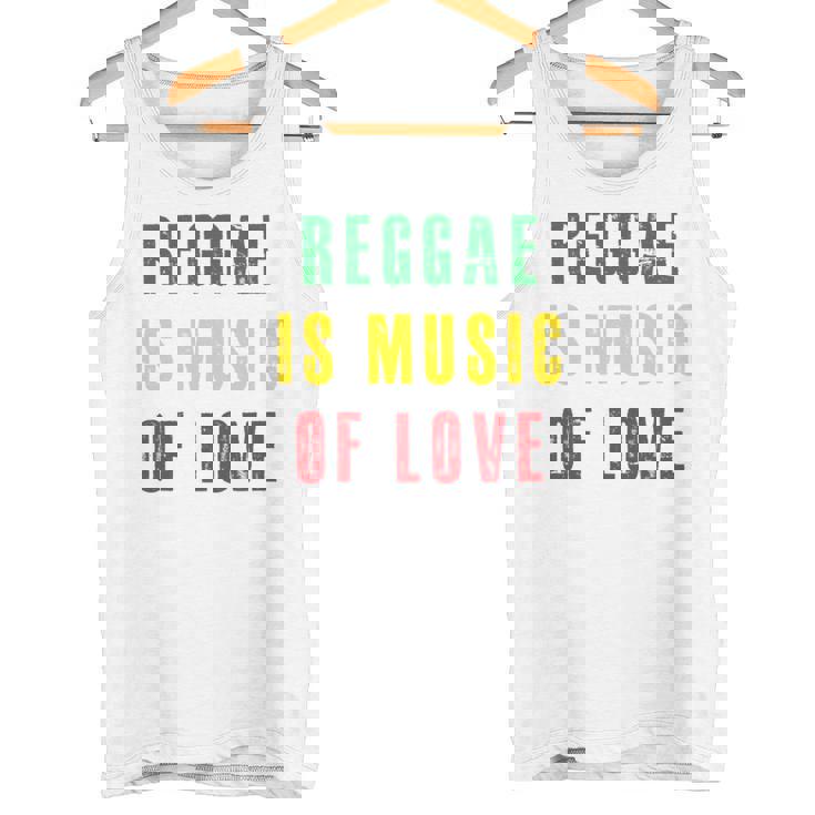 Reggae Is Music Of Love 長袖tシャツ タンクトップ