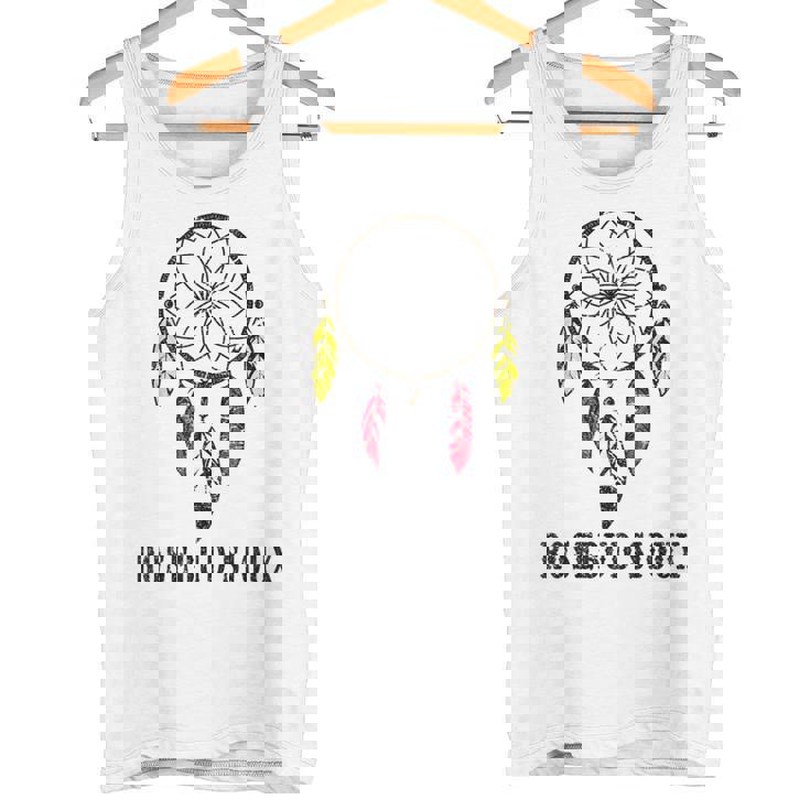 Rosebudioux Tribe Pride ネイティブアメリカン インディアン文化 タンクトップ