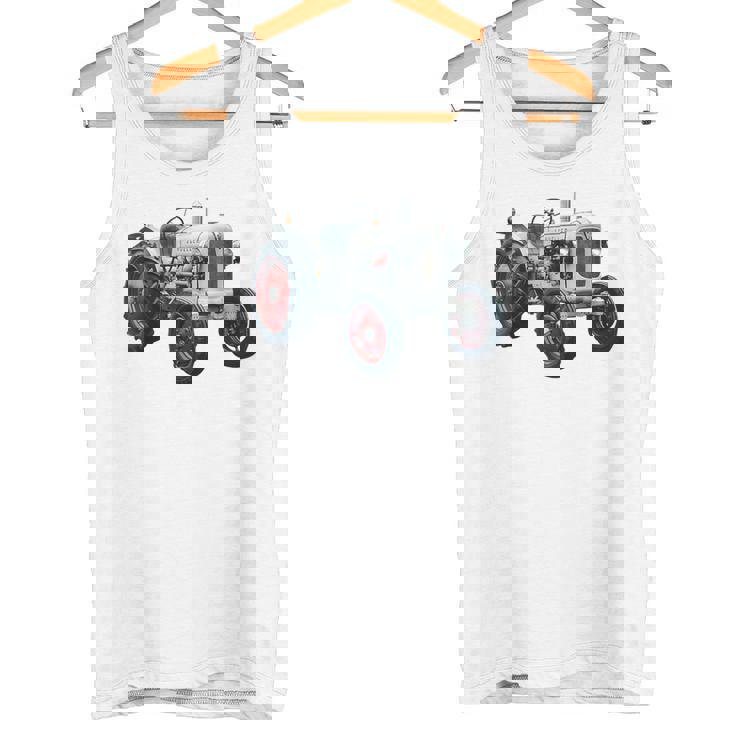 Schueller ヴィンテージ トラクター ドイツ レトロ タンクトップ