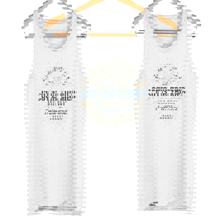 Scottish Terrier ヴィンテージスコティッシュ・テリア タンクトップ