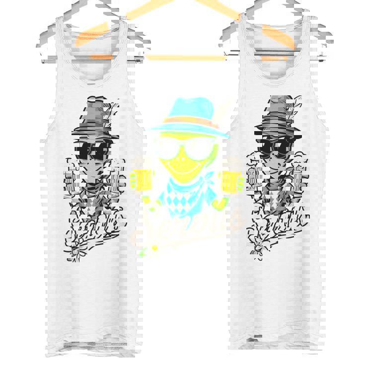 Servus Wiesn Gaudi – 面白いオクトーバーフェストビールバイエルンコスチューム 長袖tシャツ タンクトップ