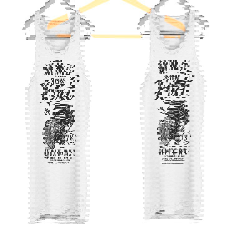 Smyrna Delaware Usa ホットロッド ビンテージスタイル カーデザイン タンクトップ