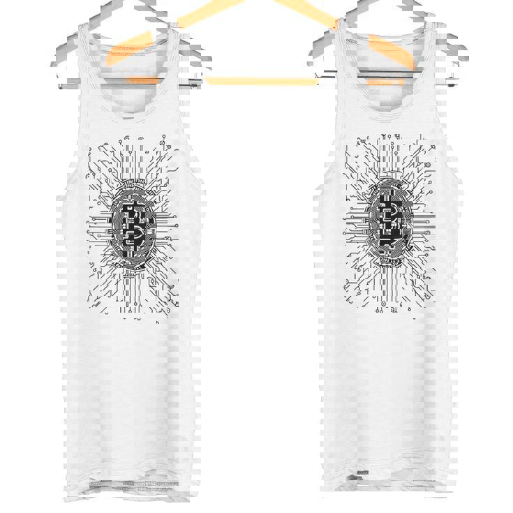 Snirt ビットコイン モチーフ ビットコイン ビットコインカップ タンクトップ