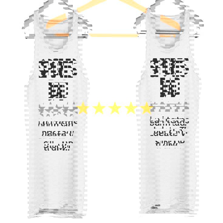 Sports Dad Loud In Thetands MVP 引用 タンクトップ