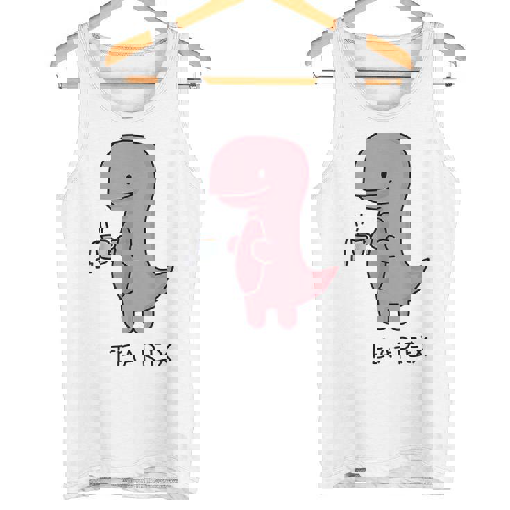 Tea Rex ユーモラスパン。 タンクトップ