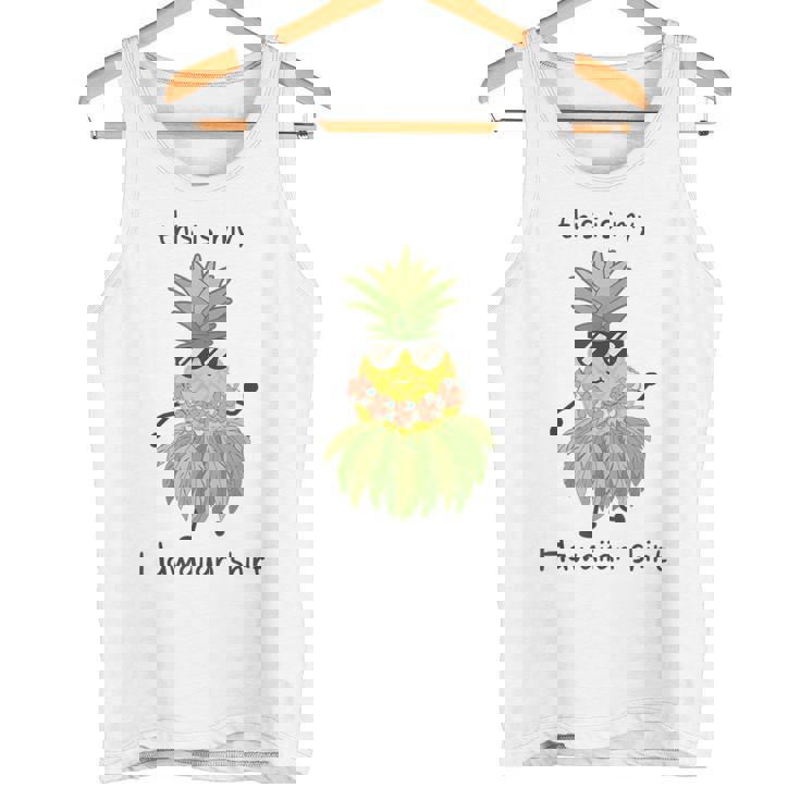 This Is My Hawaiian パイナップル フラダンス ルアウハワイ タンクトップ
