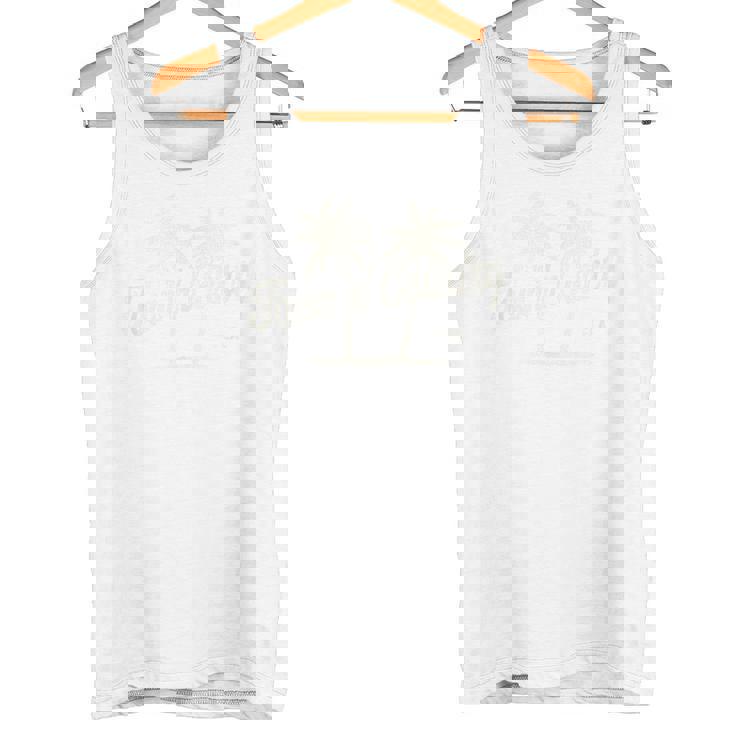 Town 'N' Country フロリダ ヴィンテージ 70年代ヤシの木 グラフィック タンクトップ