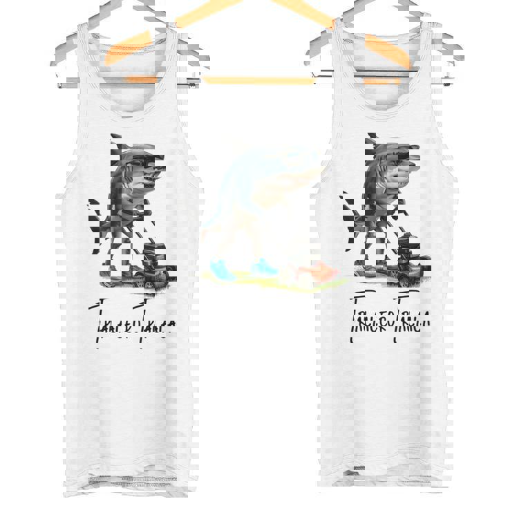 Tralalero Tralala Brain Red hark Meme 長袖tシャツ タンクトップ