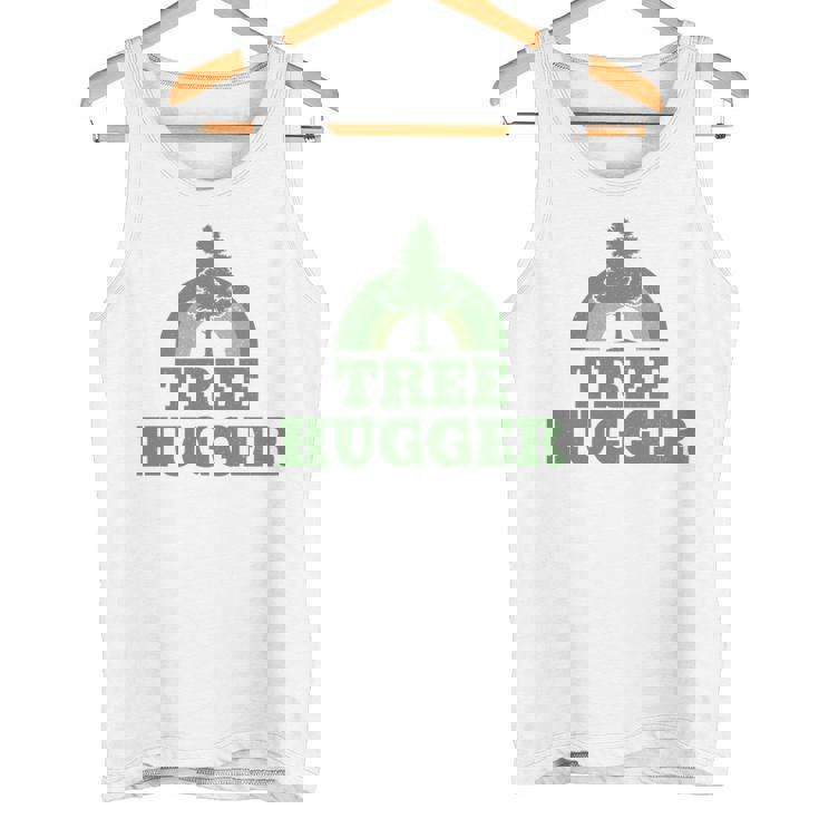 Tree Hugger 環境保護主義者 ヴィンテージ レトロ 自然愛好家 長袖tシャツ タンクトップ